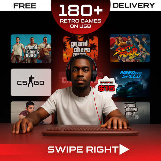 RETROGAMES USB 1.0 - Relive Your Childhood, One Game at a Time